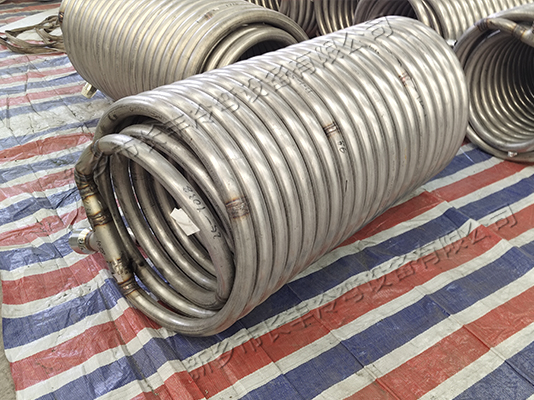 不锈钢盘管组件加工