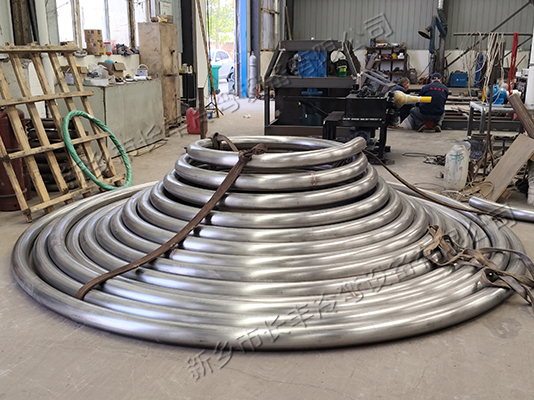 Ø114*6.5mm蚊香盘管加工