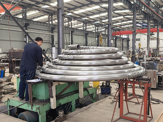 Ø114*6.5mm蚊香盘管加工